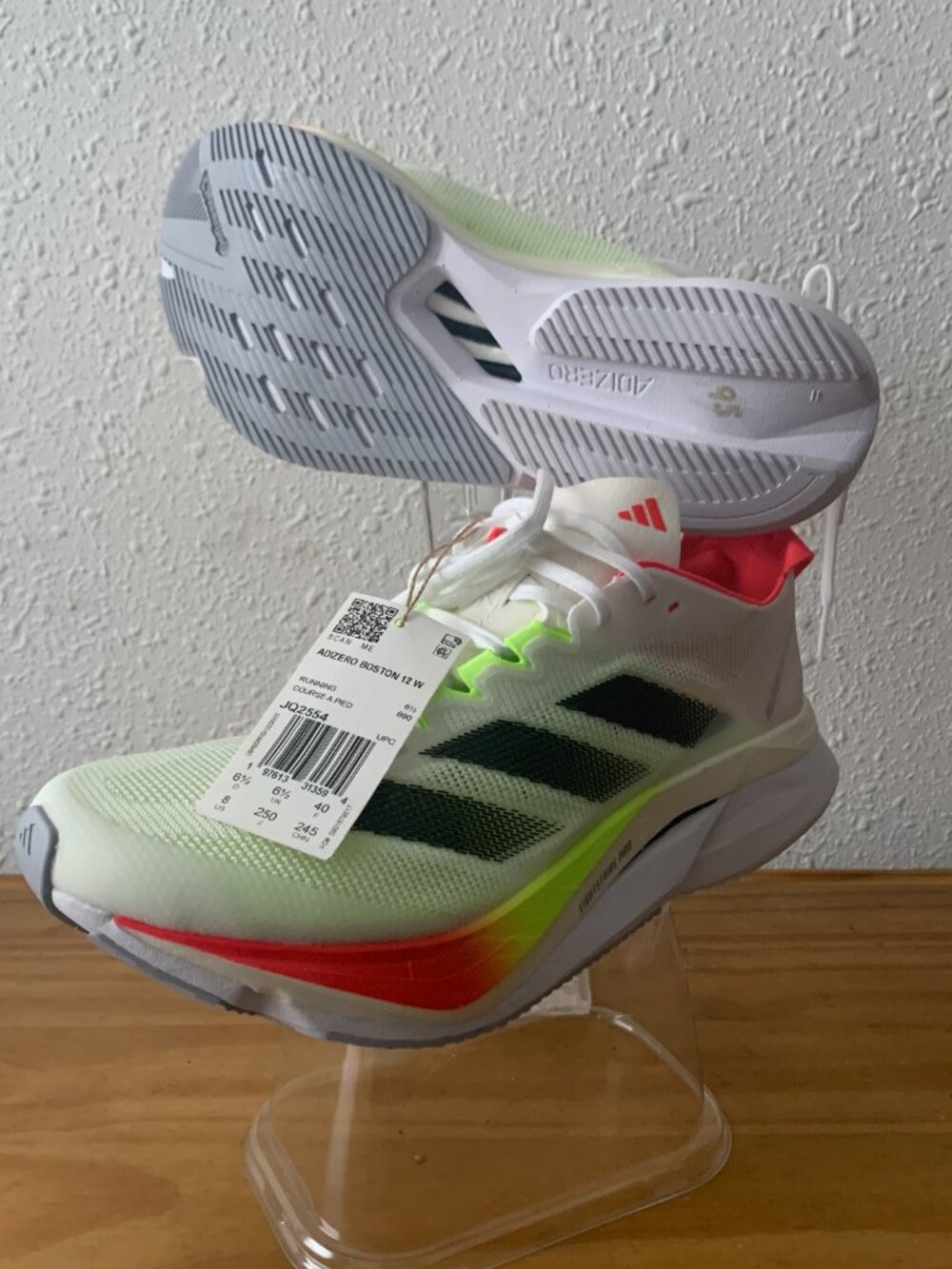 Adidas Adizero Boston 12 Women’s Running Shoes Size 8